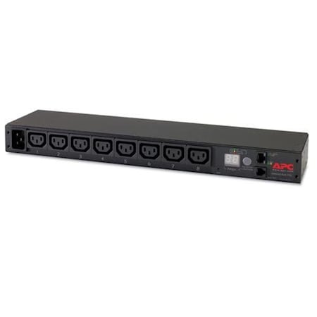 Doomsday 16A PDU Metered 1U Rackmount, C20 Input & C13 Outlets - Black DO777487